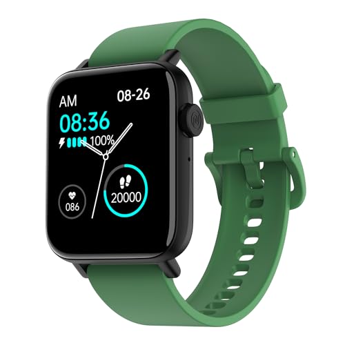 Noise Vivid Call 2 Smart Watch With 1.85” Hd Display, Bt Calling, Ip68 Waterproof, 7 Days Battery Life, Sleep Tracking, 150+ Watch Faces (Forest Green)