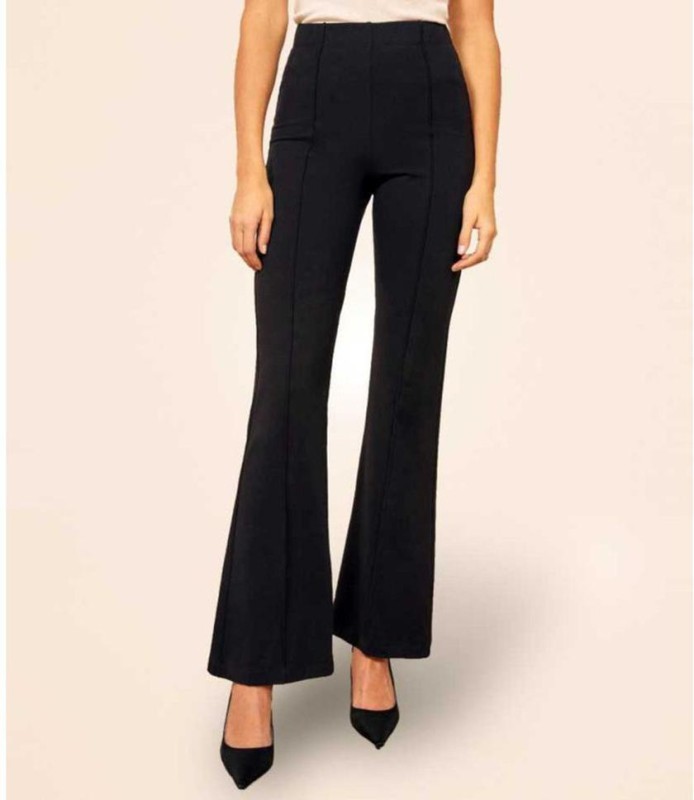 Lyrx Flared Women Black Jeans