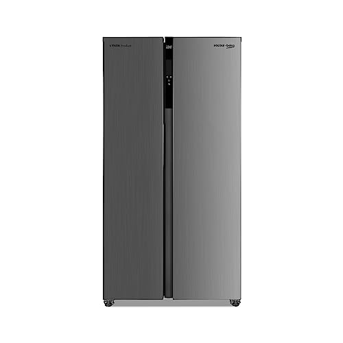 Voltas Beko, A Tata Product 563 L Frost Free Pro Smart Inverter Side By Side Refrigerator (2023 Model, Rsb585Xpe, Inox, Neo Frost Dual Cooling)