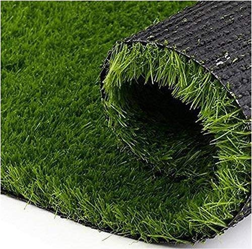 Yellow Weaves 35 Mm High Density Artificial Grass Carpet Mat For Balcony, Lawn, Door, (2 X 1 Feet), Green