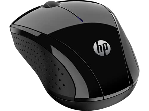 Hp 220 Silent Wireless Mouse, 2.4 Ghz Dongle, 15 Month Life Battery, Compatible With Windows, Mac, Chromebook/Pc/Laptop (391R4Aa), Black