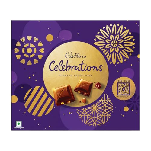 Cadbury Celebrations Premium Selections Chocolates Gift Pack, 268 G