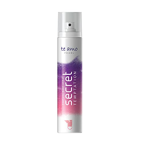 Secret Temptation Te Amo Pearl No Gas Deo Body Spray, Long Lasting Dodorant For Women, 120Ml