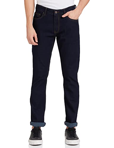 Amazon Brand – Inkast Men’S Carrot Stretchable Jeans (In-Ss-48_Dark Blue_32)