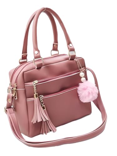 Fargo Pu Women’S Pink Handbag Handbags For Women Stylish