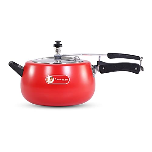 Wonderchef Regalia Pressure Cooker Inner Lid_Red_5L