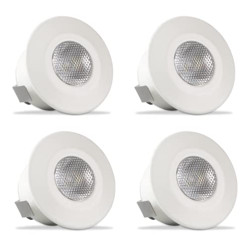 Surya 2W Led Prime Spot Light, Ceiling Spot Light (Green) (Pack Of 4)