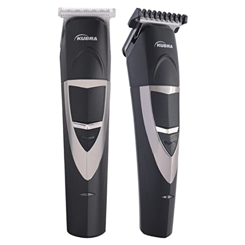 Kubra Kb-2028 Rechargeable Cordless 50 Minutes Runtime Hair And Beard Trimmer For Men (Black)