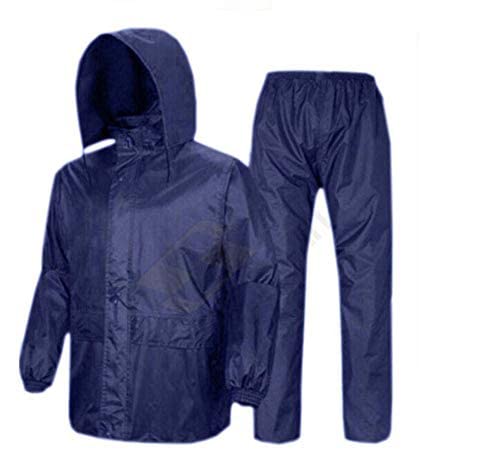 Woschmann – Complete Rain Suit With Carry Bag Raincoat- (Free Size) (Blue)