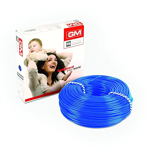 Gm Flame Retardant Wire – 0.75 Sq Mm (90M, Blue)