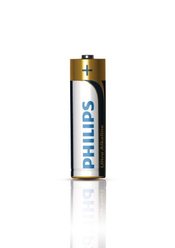 Philips Aa Ultra Alkaline 2 Pack (2 Nos. Per Strip), Blue, Lr6E2B/97