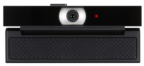 Lg Full Hd 1080P Smart Webcam At 30 Fps, Superior Privacy, Built-In Microphone, Picture In Picture, Remote Meeting, Usb Streaming, Compatible With Pc, Laptops And Smart Tv (Vc23Ga, Black)