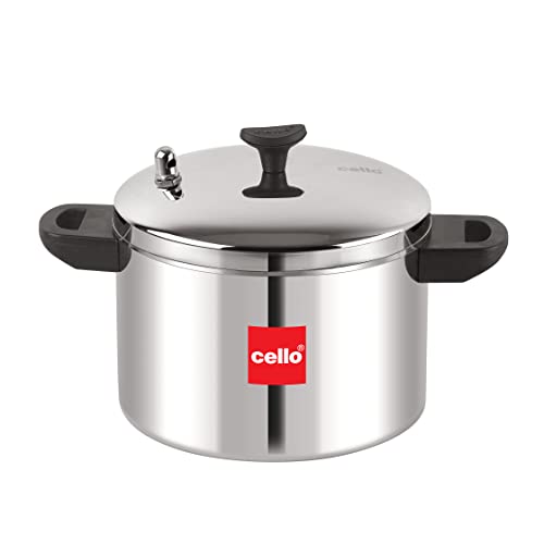 Cello Premium Stainless Steel Idli Cooker, 4 Plates, Steel, Silver, (70Fgss10Sl)