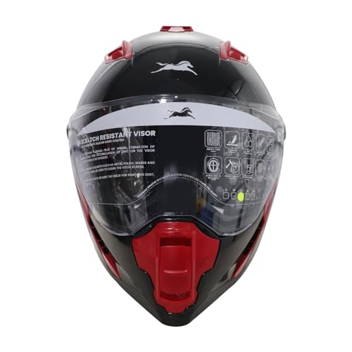 Tvs Racing Raider Ff Rb Helmet Red Xl