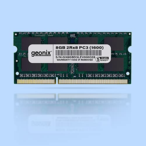 Geonix Laptop Ram, 8 Gb Ddr3, Frequency-1600 Mhz, (8X2) Ic, 204 Pin, 5 Years Warranty