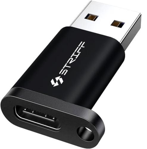 Striff Otg Type A Usb, Usb To Type C, Type C To Usb Connector Compatible With All Type C And Usb Devices