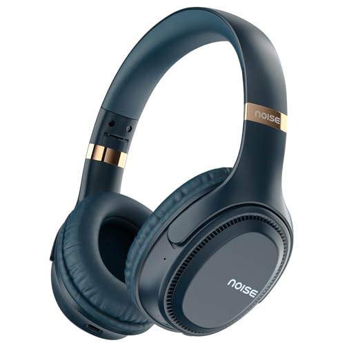 Noise Newly Launched 3 Wireless On-Ear Headphones With 70H Playtime, 40Mm Driver, Low Latency(Up To 45Ms),Dual Pairing, Bt V5.3 (Midnight Blue)