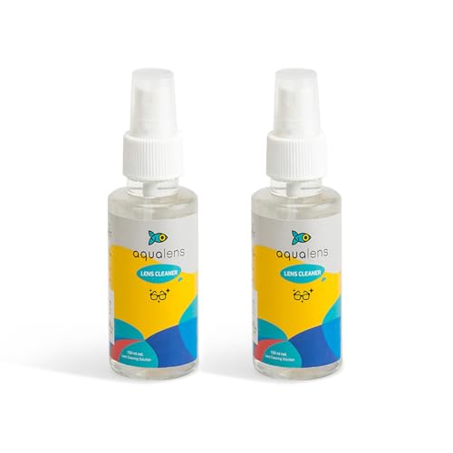 Aqualens Spectacle Lens Cleaner | Pack Of 2 (100Ml Each)