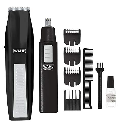 Wahl 5537-1801 Beard Trimmer With Additional Personal Trimmer (Black)