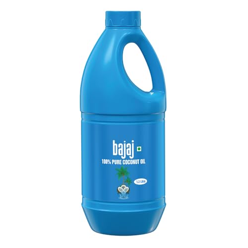 Bajaj 100% Pure Coconut Oil 1.2 Litres Jar